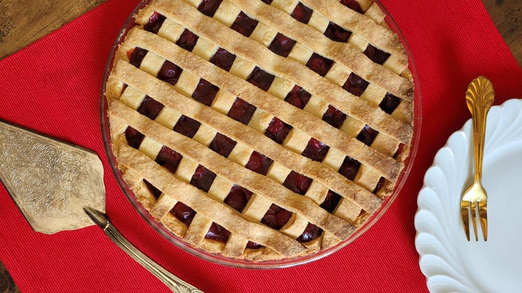 CHERRY PIE : RECETTE DE TARTE À LA CERISE COMME AUX USA