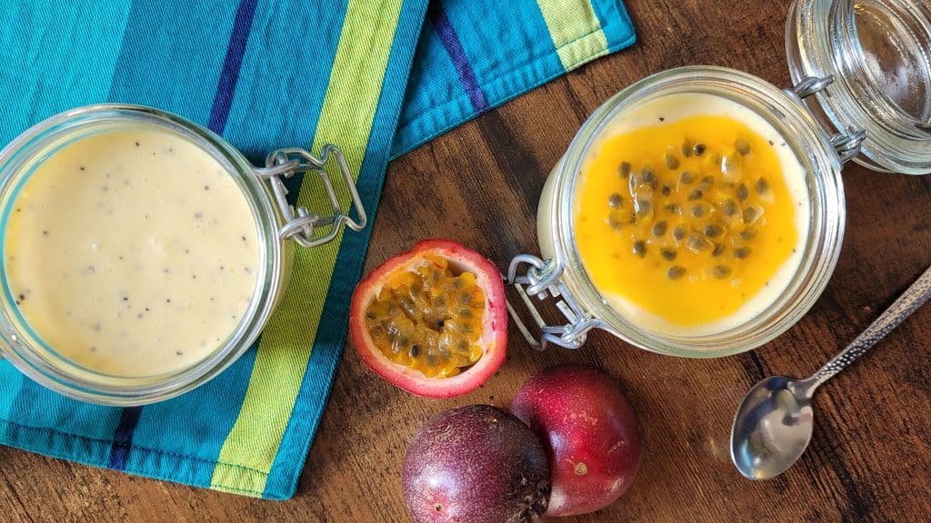 RECETTE DE CRÈME EXOTIQUE MANGUE ET PASSION