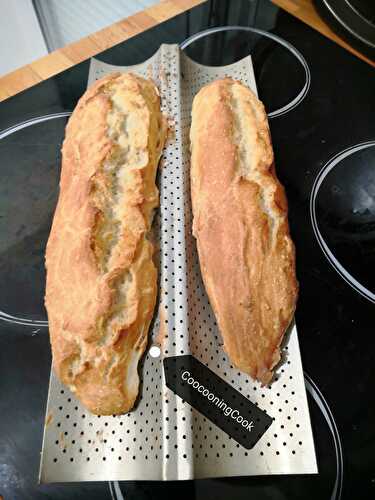 Baguette "magique" sans pétrissage - plaisirs et gourmandises