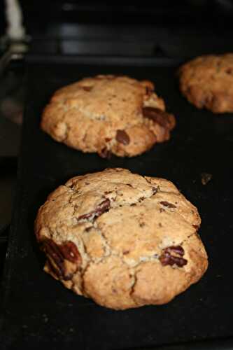 Bigs cookies choco/noix de pécan - plaisirs et gourmandises