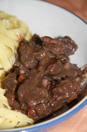 Boeuf en daube - plaisirs et gourmandises