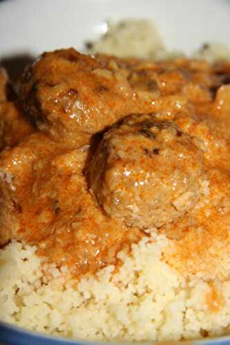 Boulettes de veau aux champignons et à la tomate - plaisirs et gourmandises