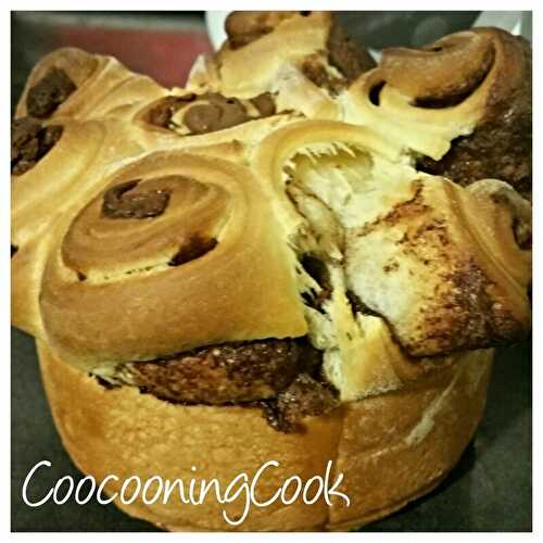 Brioche roulée au nutella - thermomix (ou pas) - - plaisirs et gourmandises