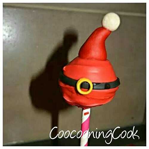 Cake pops santa - plaisirs et gourmandises