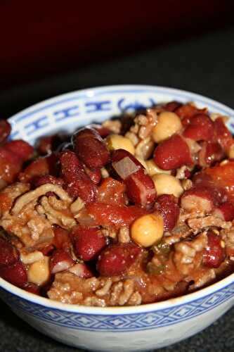 Chili con carne, nouvelle version - plaisirs et gourmandises