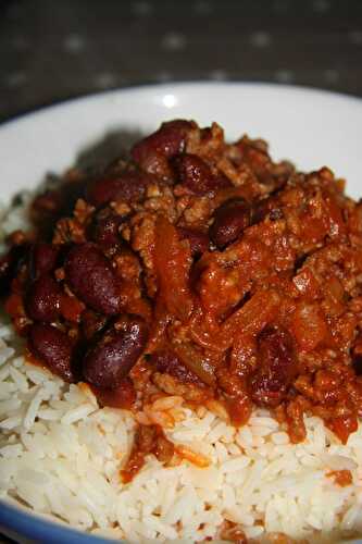 Chili con carne - plaisirs et gourmandises