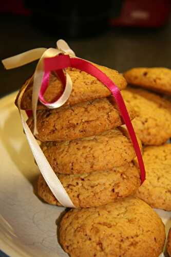 Cookies au pralin chic et choc - plaisirs et gourmandises