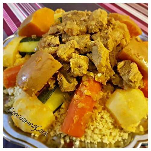 Couscous marocain - Thermomix only - - plaisirs et gourmandises