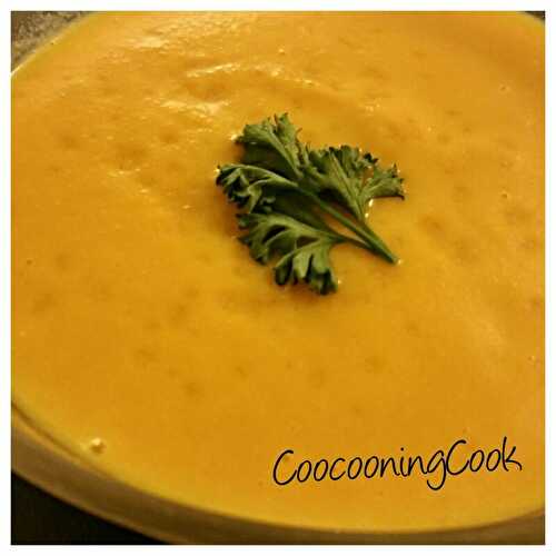 Crème de carottes - thermomix - (ou non) - plaisirs et gourmandises