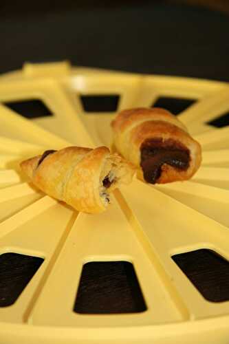 Croissants au nutella - recette tupperware - - plaisirs et gourmandises