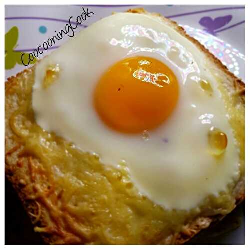 Croque madame - plaisirs et gourmandises