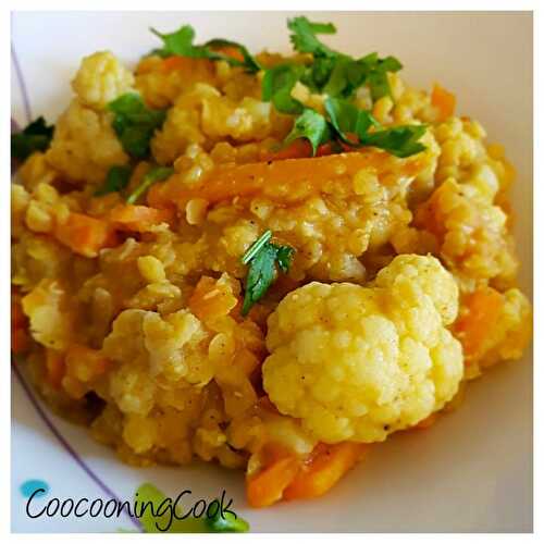 Curry de légumes et lentilles corail - weight watchers - - plaisirs et gourmandises
