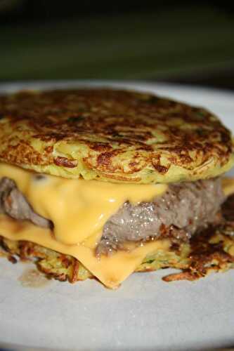 Hamburger aux pommes de terre - plaisirs et gourmandises