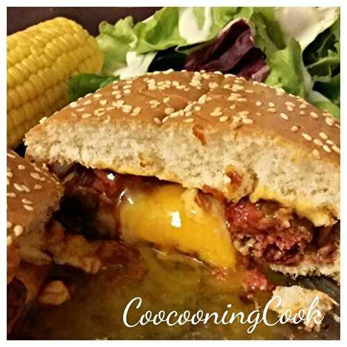 Hamburger surprise - plaisirs et gourmandises