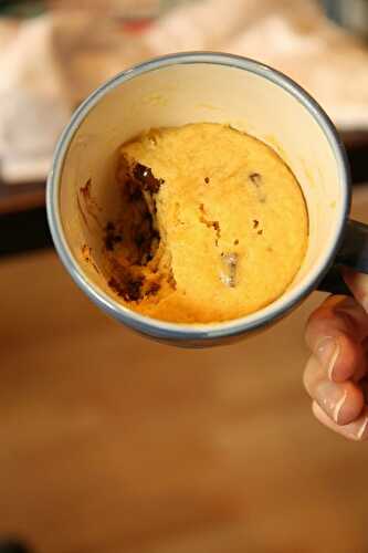 Le mug cookie - plaisirs et gourmandises