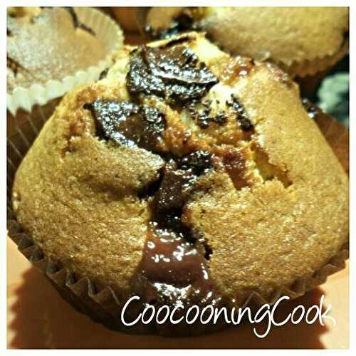 Muffins au chocolat carambar - plaisirs et gourmandises