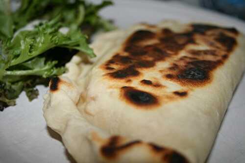 Naans fourés aux légumes et au curry - plaisirs et gourmandises