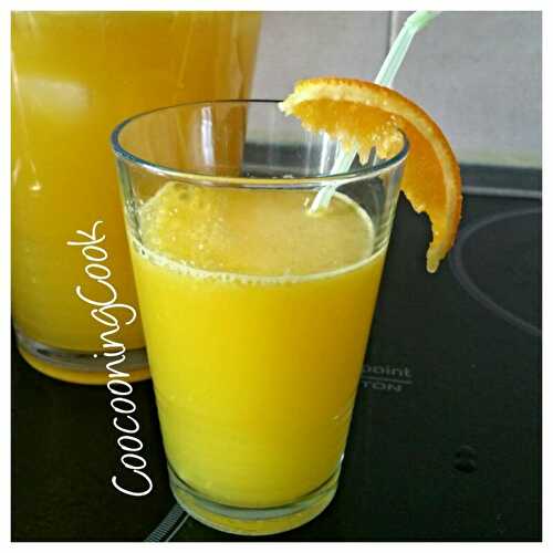 Orangeade -thermomix - (ou pas) - plaisirs et gourmandises