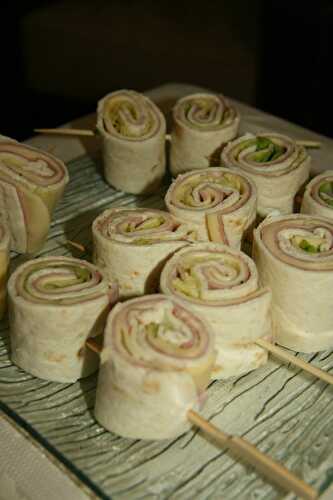 P'tit wrap jambon/fromage - plaisirs et gourmandises