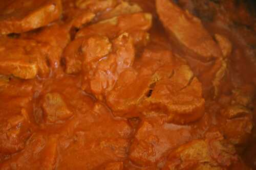 Porc au curry et à la tomate - plaisirs et gourmandises