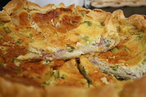 Quiche au thon et au poivron - plaisirs et gourmandises