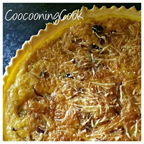 Quiche lorraine de Cyril Lignac - plaisirs et gourmandises