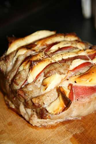 Rôti de porc orloff - plaisirs et gourmandises