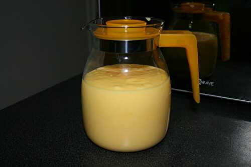 Smoothie mangue/ananas - plaisirs et gourmandises