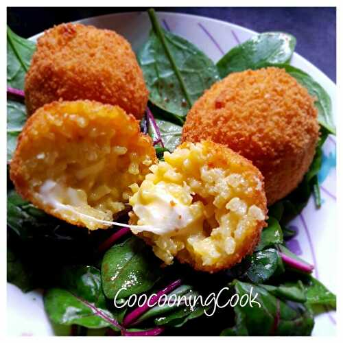 Suppli ou arancini - plaisirs et gourmandises