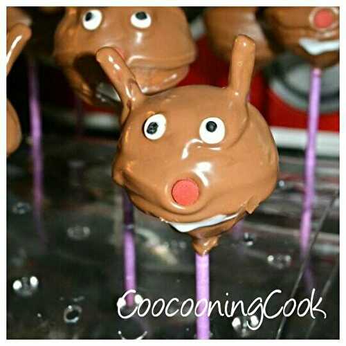 Sven, le cake pops de noël - plaisirs et gourmandises