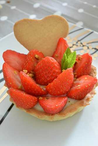 Tarte aux fraises - plaisirs et gourmandises
