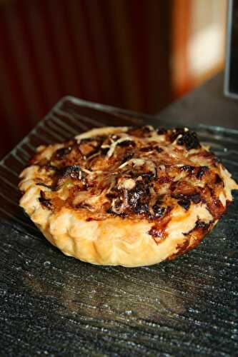 Tartelettes aux poireaux/saint jacques - plaisirs et gourmandises