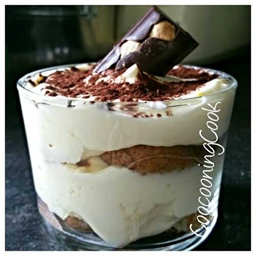 Tiramisu au chocolat - thermomix - (ou pas) - plaisirs et gourmandises