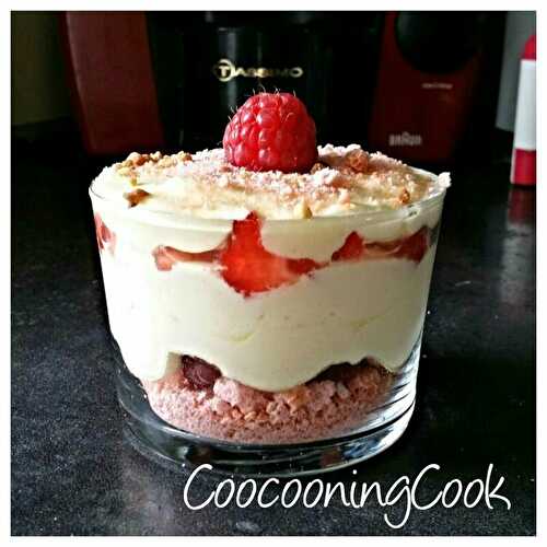 Tiramisu rose - plaisirs et gourmandises