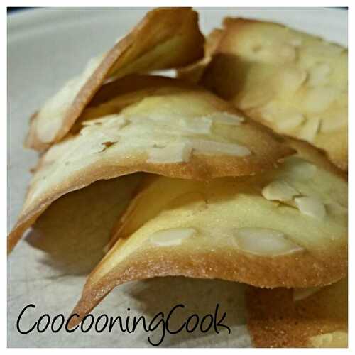 Tuiles aux amandes - plaisirs et gourmandises