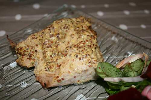 Veau à la moutarde - plaisirs et gourmandises