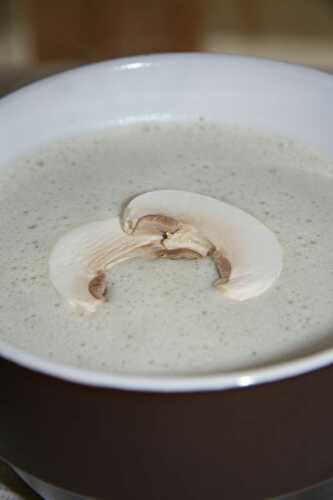 Velouté de champignons - plaisirs et gourmandises