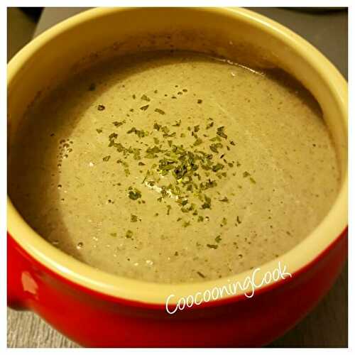 Velouté de champignons - plaisirs et gourmandises