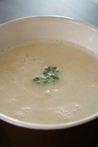 Velouté de chou-fleur au mascarpone - plaisirs et gourmandises