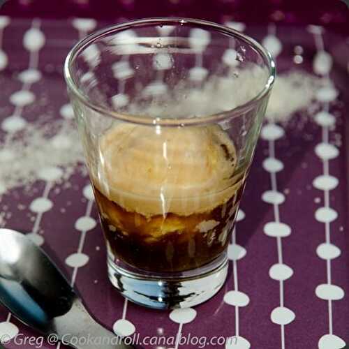 Affogato al caffé