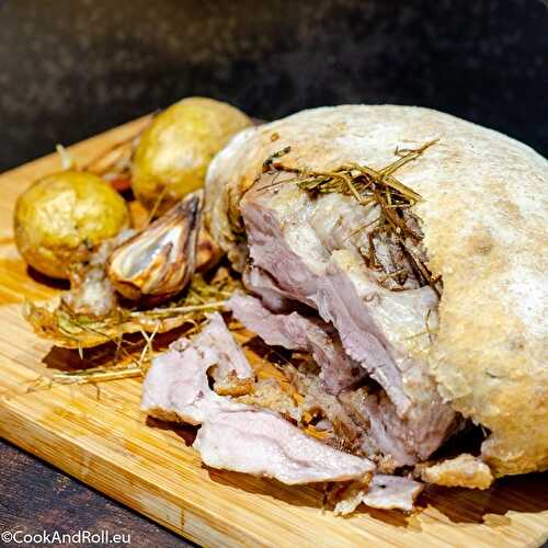 Agneau Irlandais en croûte de pain et foin