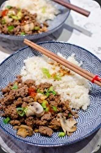 Boeuf sauté à l'asiatique