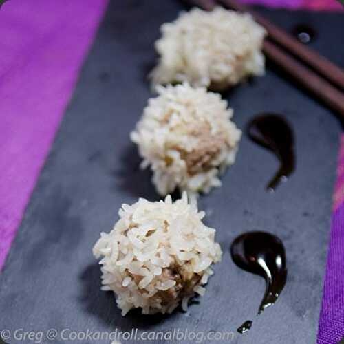 Boulettes asiatiques au riz gluant