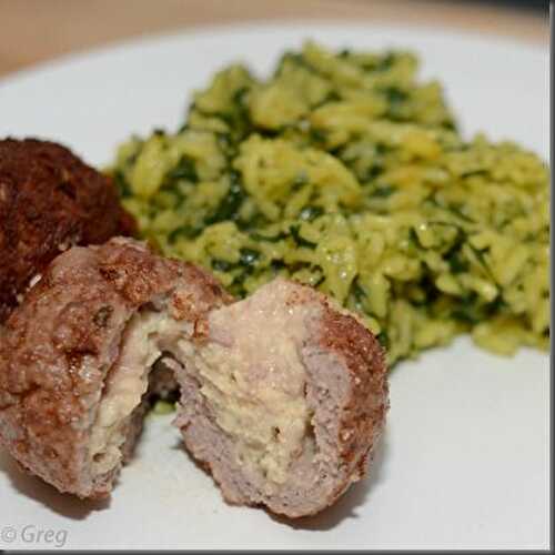 Boulettes farcies au chutney de noix de cajou et paneer