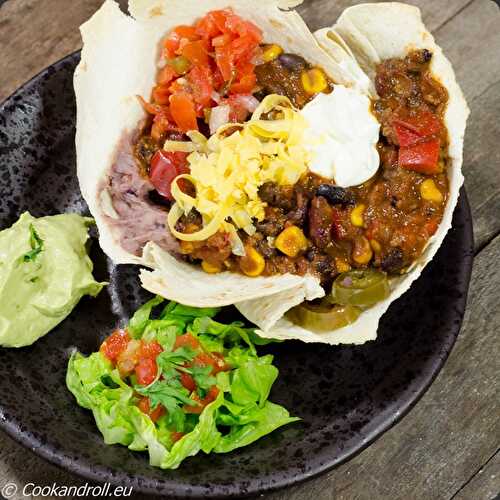 Chili con carne, pâte de haricots rouges