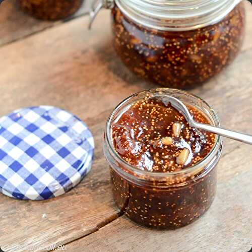 Chutney de figues au soja et Balsamique