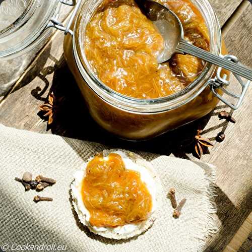 Chutney de rhubarbe