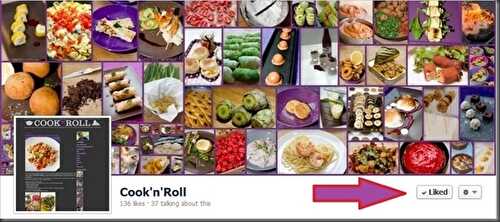 Cook’n’Roll sur Facebook!