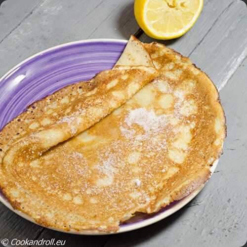 Crèpes au levain