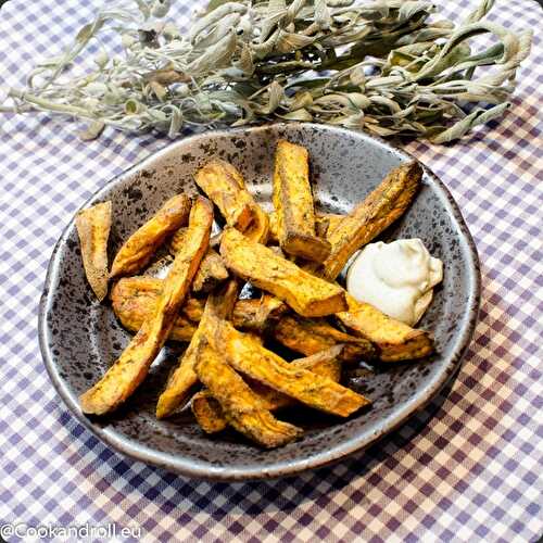 Frites de patates douces à la (poudre de) sauge